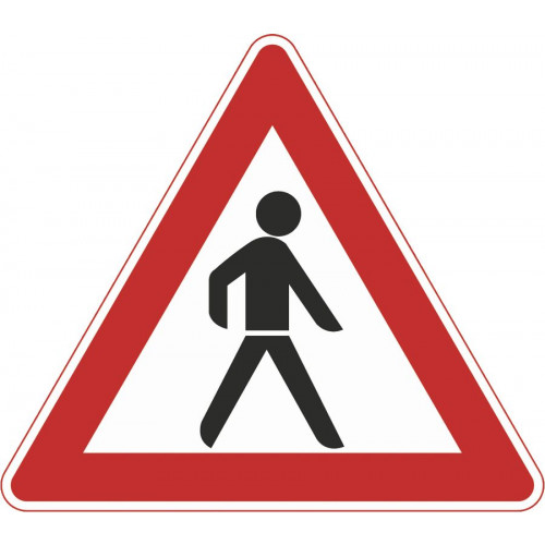 Fußgänger (Aufstellung links)